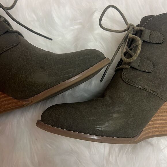 Nautica wedge booties D20 - Picture 11 of 11